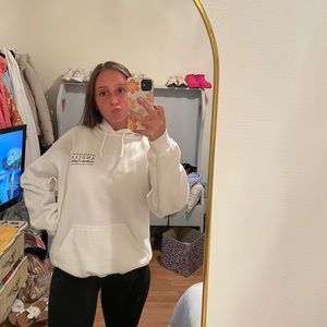 white intracoastal angler hoodie